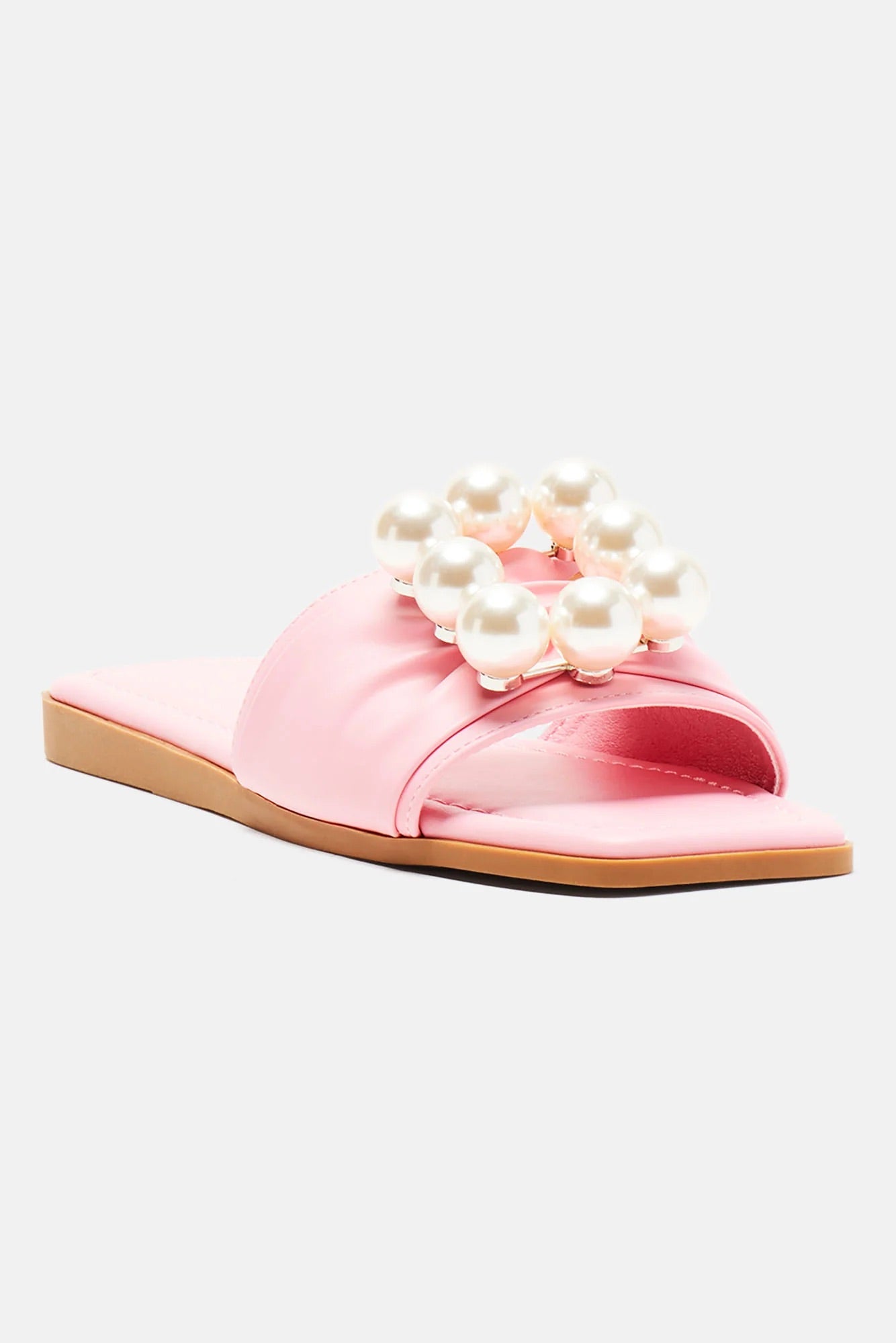 Pretty Pearls Flat Sandals
