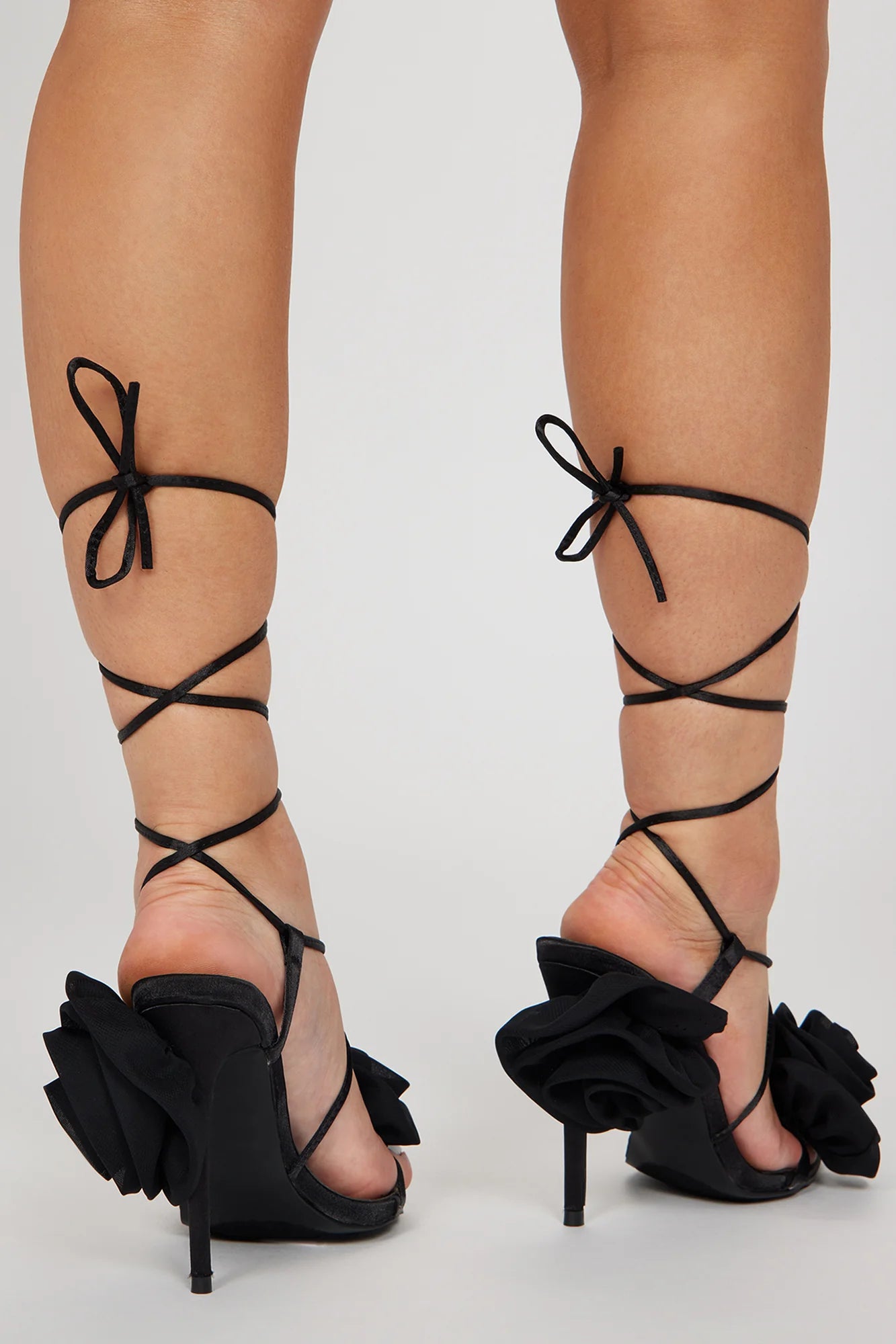 Secret Garden Lace Up Heels
