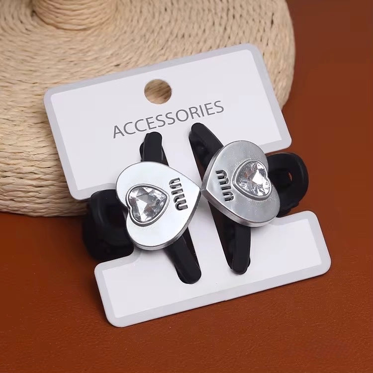 2 -Piece  Set Minimalistic Hair Clip