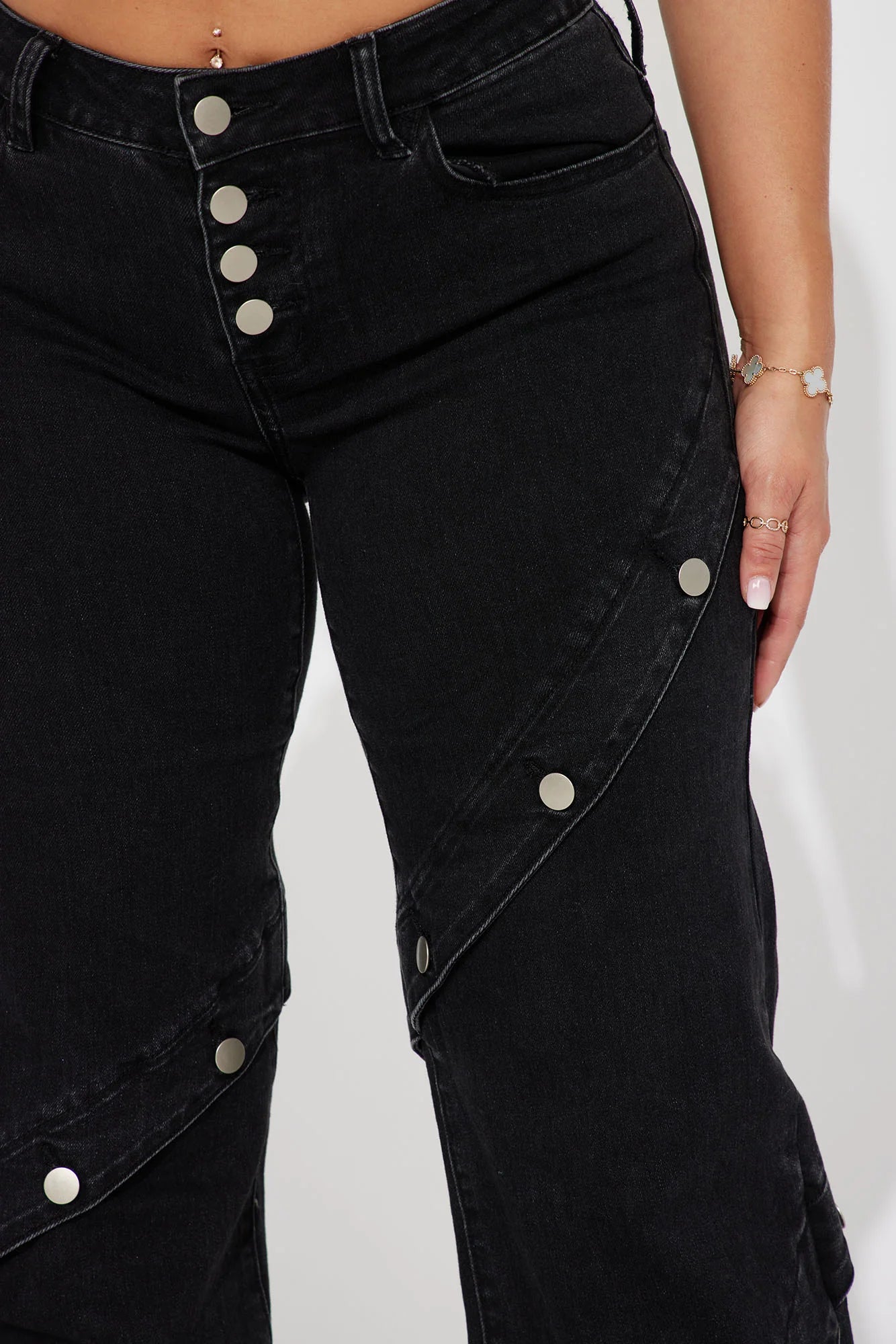 Upgrade You Stretch Wide Leg Jean
