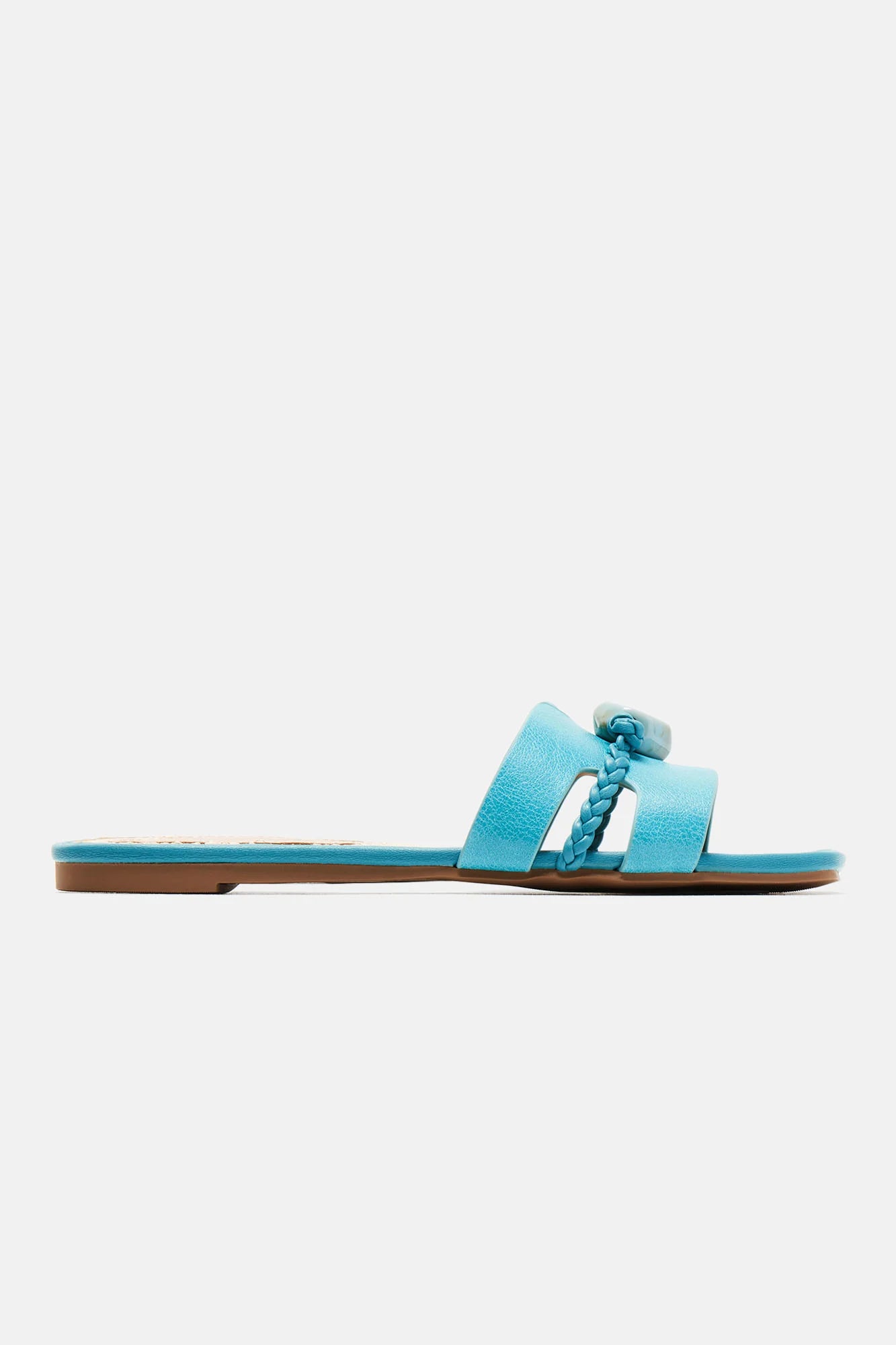Kiera Braided Flat Sandals