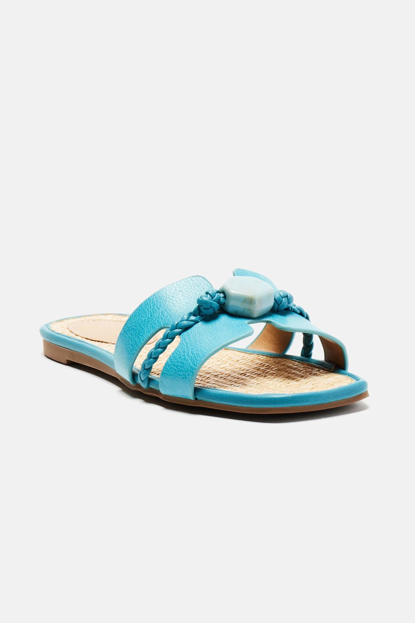 Kiera Braided Flat Sandals
