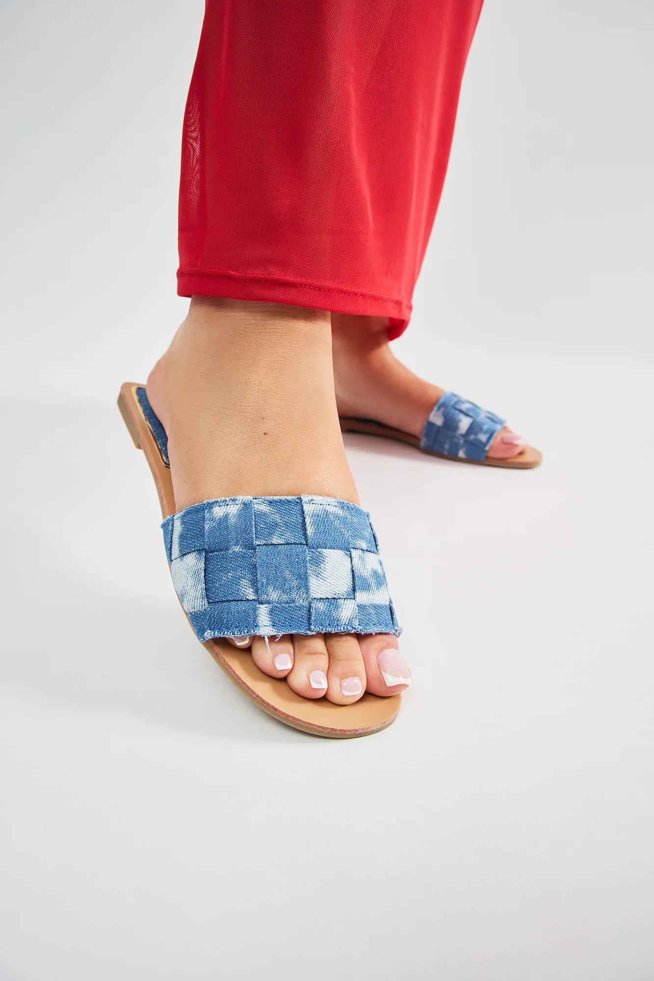 Dayna Denim Sandals