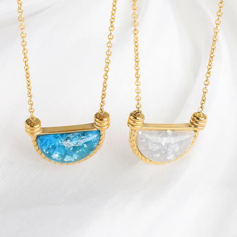 Aura Gem Necklace