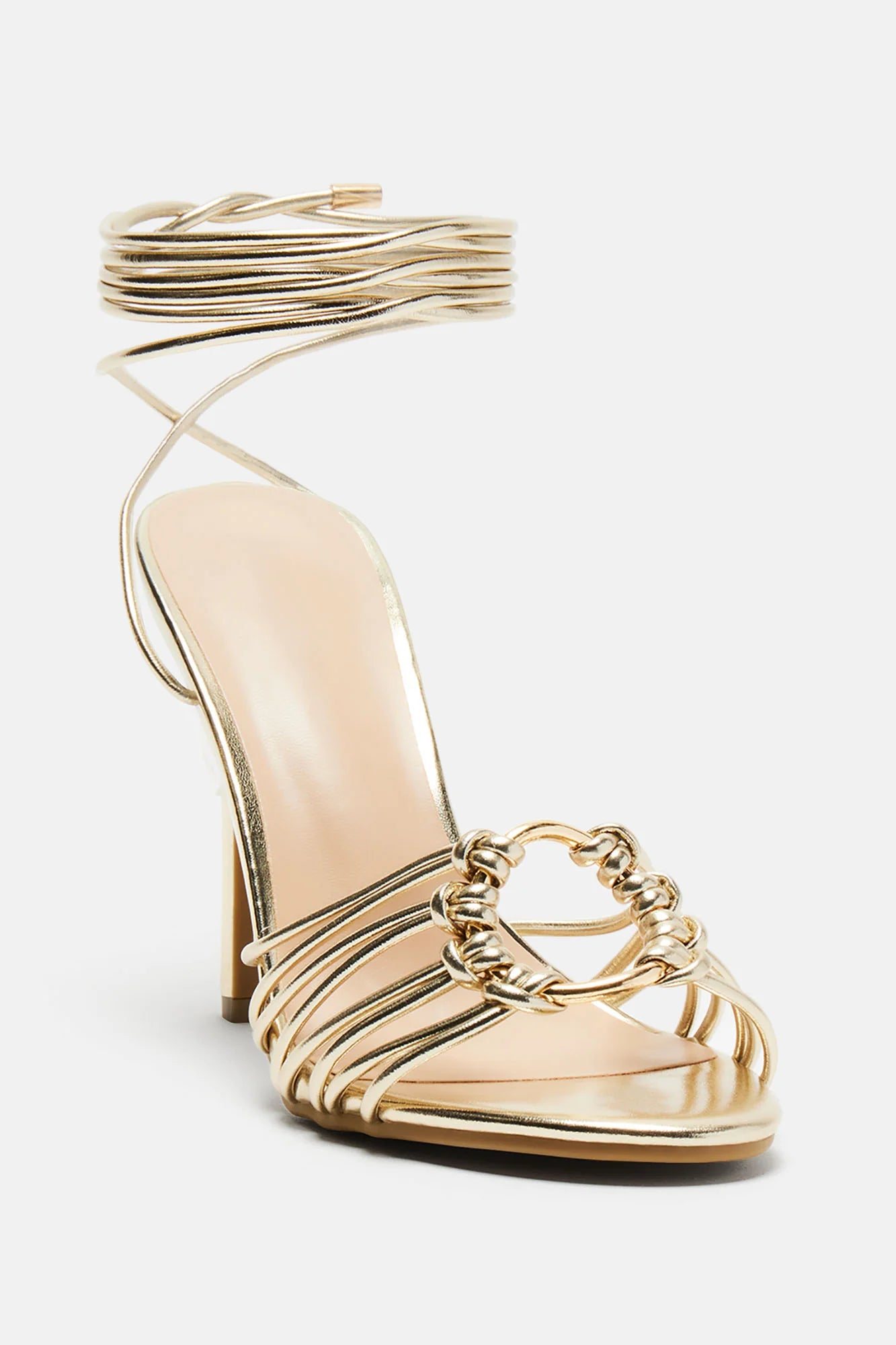 Farrah Wrap Up Heeled sandals