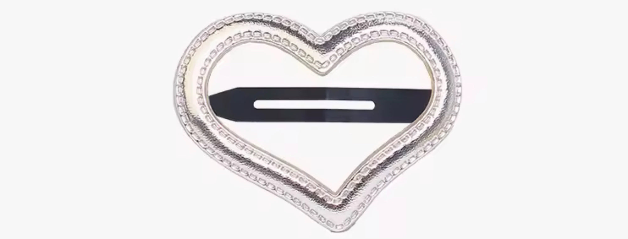 Love Star Leather Hair Clip